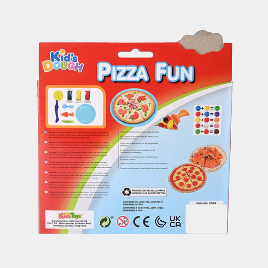 Pizza Fun Dough Play Set For Kids