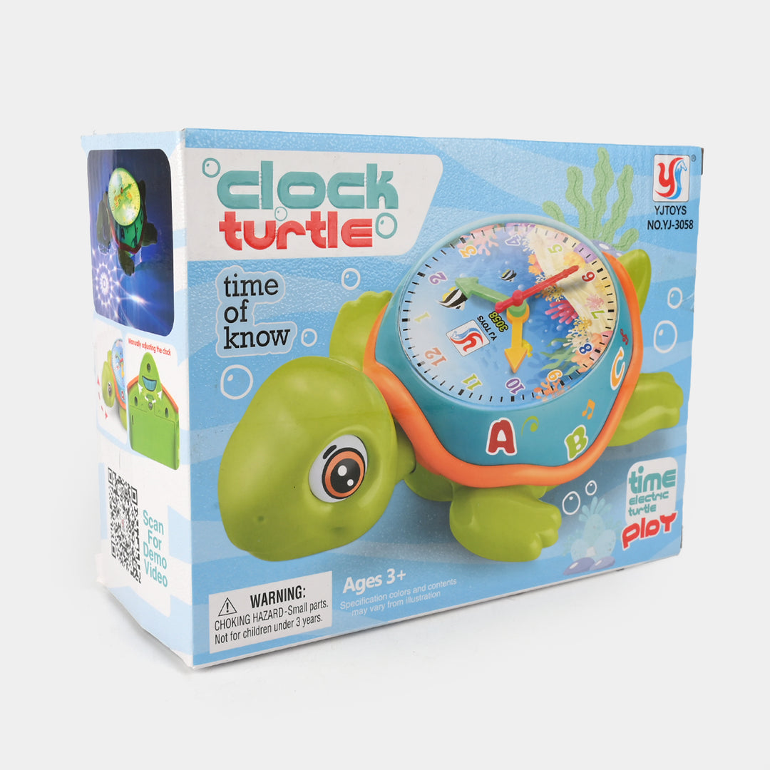 Electric Universal Turtle Toy with Light & Sound