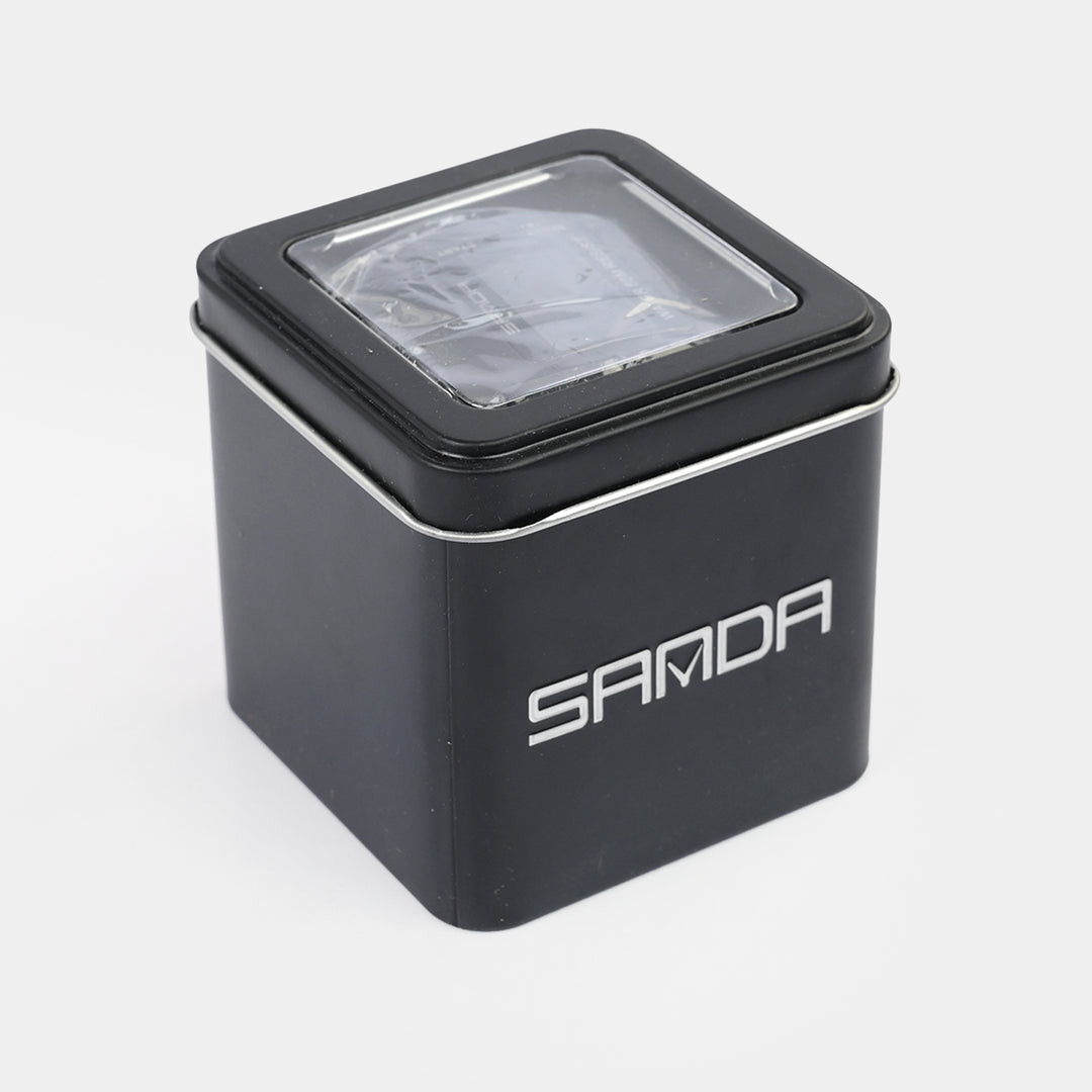 Square Digital Display Sports Wrist Watch