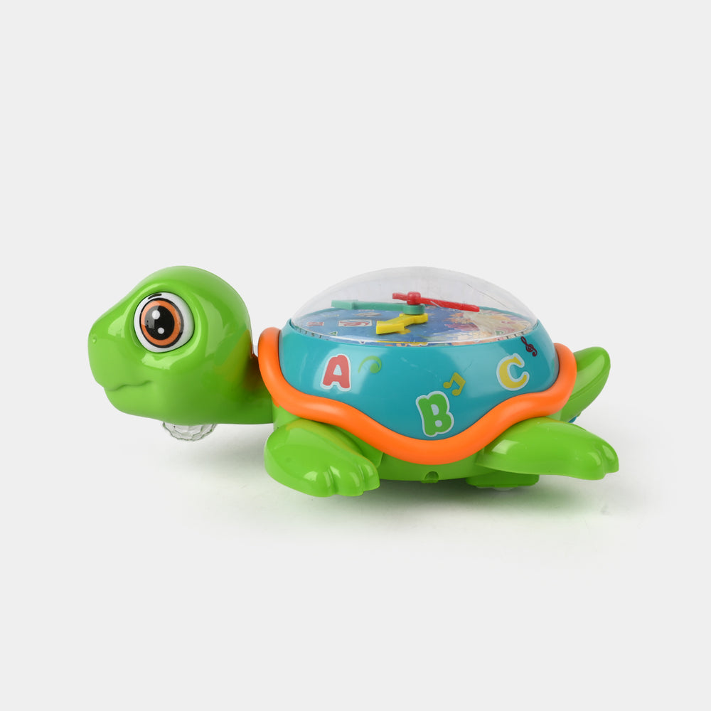 Electric Universal Turtle Toy with Light & Sound