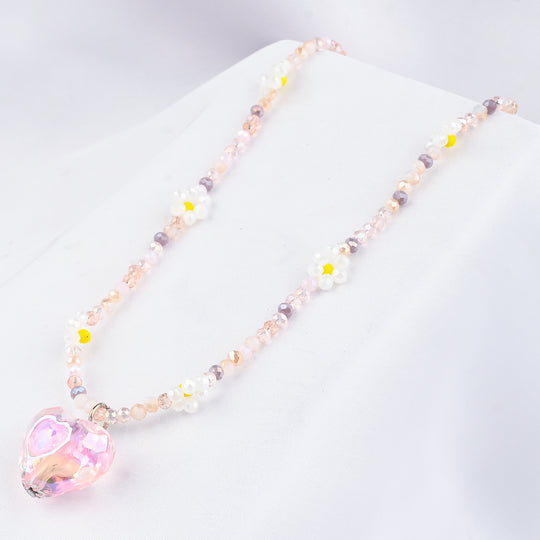 GIRLS CHARM BEADED NECKLACE