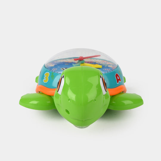 Electric Universal Turtle Toy with Light & Sound