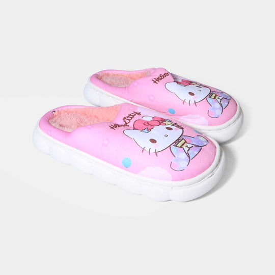 Girls Slipper Fur HH-003-Pink