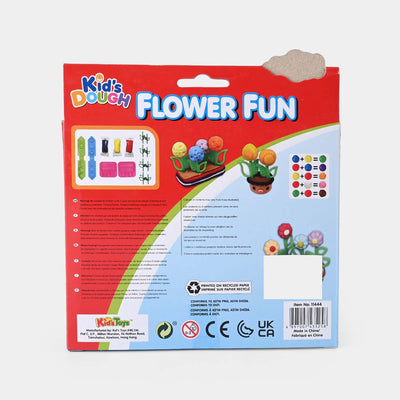 Flower Fun Dough Play Set For Kids