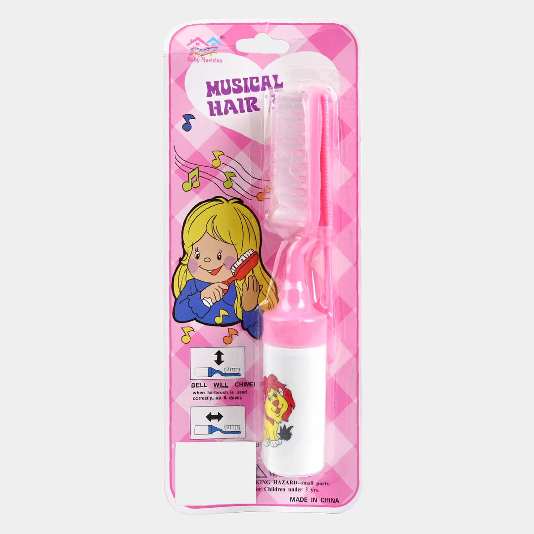 Musical Hair Brush & Comb | Pink