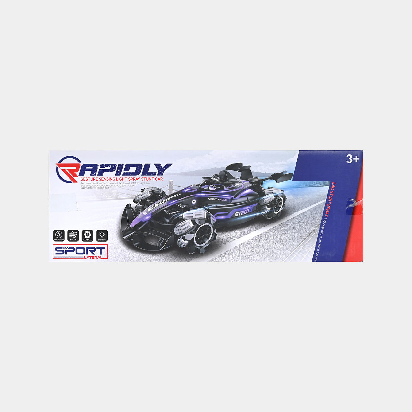 Remote Control Formula Stunt Car For Kids