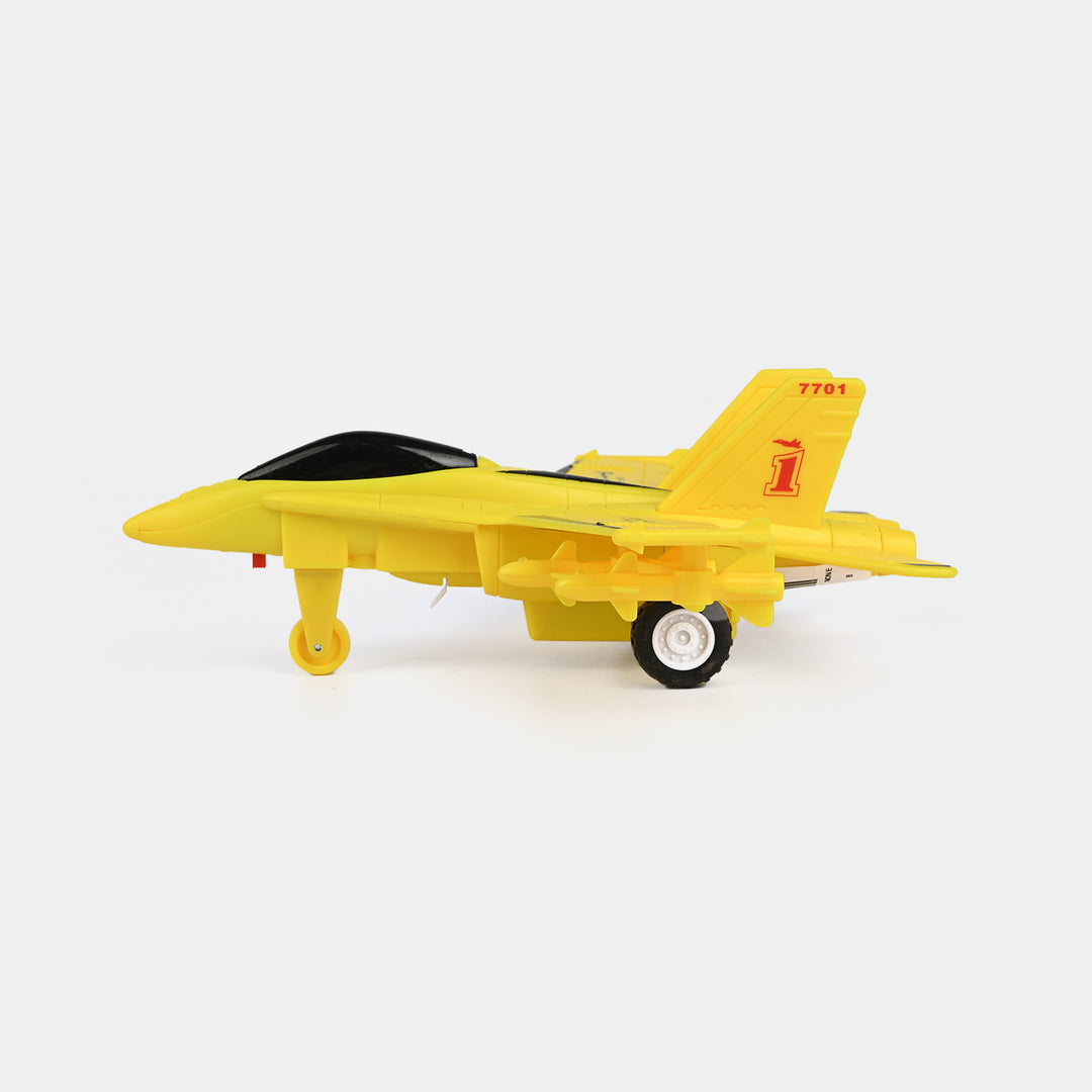 Die Cast Fighter Plane Friction Toy