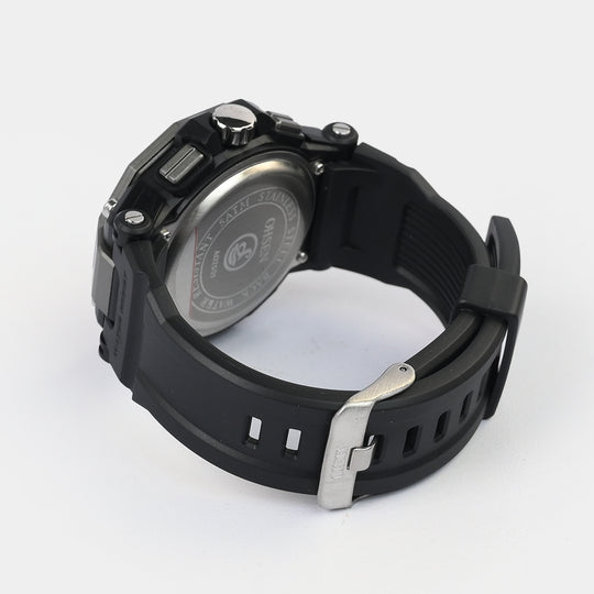 Dual Functionality Sports Digital Wrist Watch