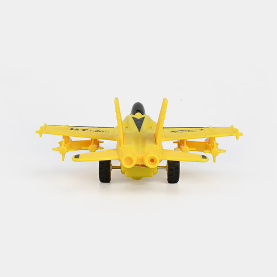 Die Cast Fighter Plane Friction Toy