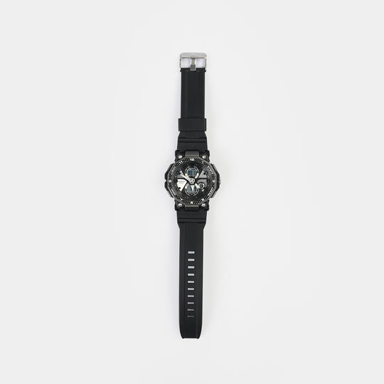 Dual Functionality Sports Digital Wrist Watch