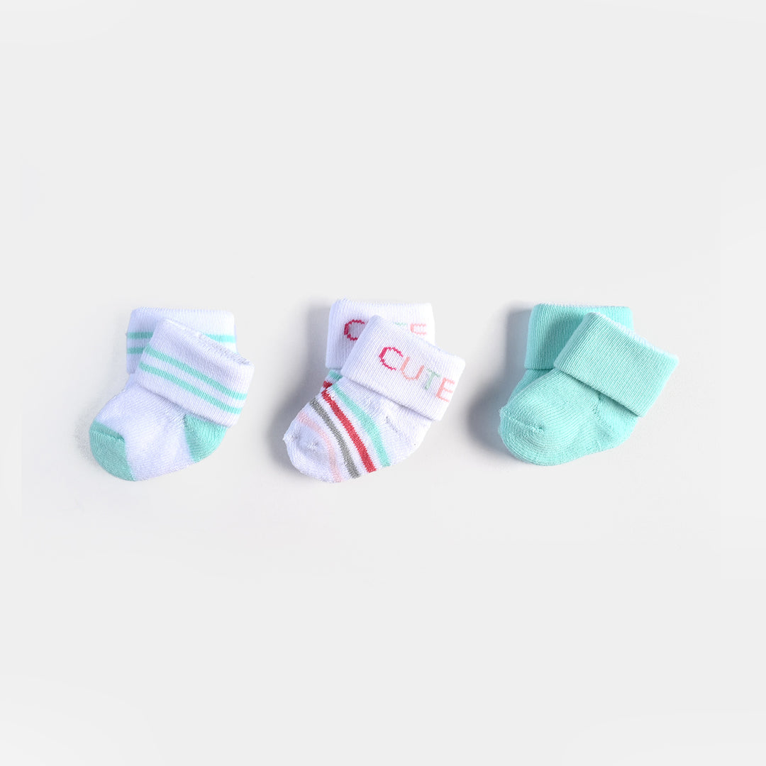 Infant Baby Socks 0-6M-3Pcs