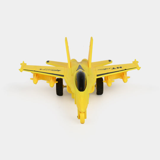 Die Cast Fighter Plane Friction Toy