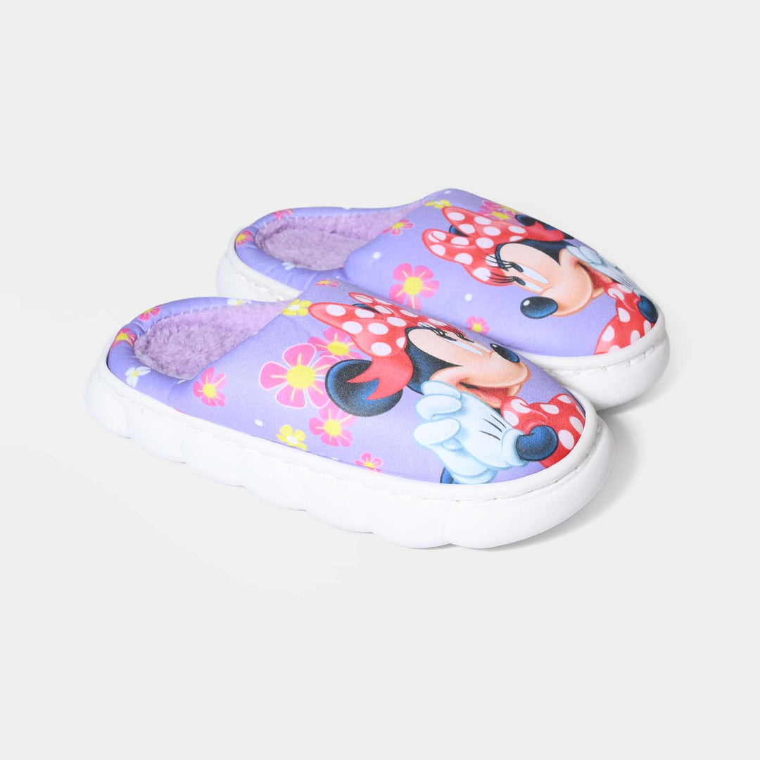 Girls Slipper Fur HH-001-Purple