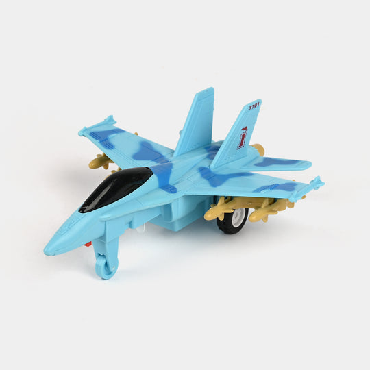 Die Cast Fighter Plane Friction Toy