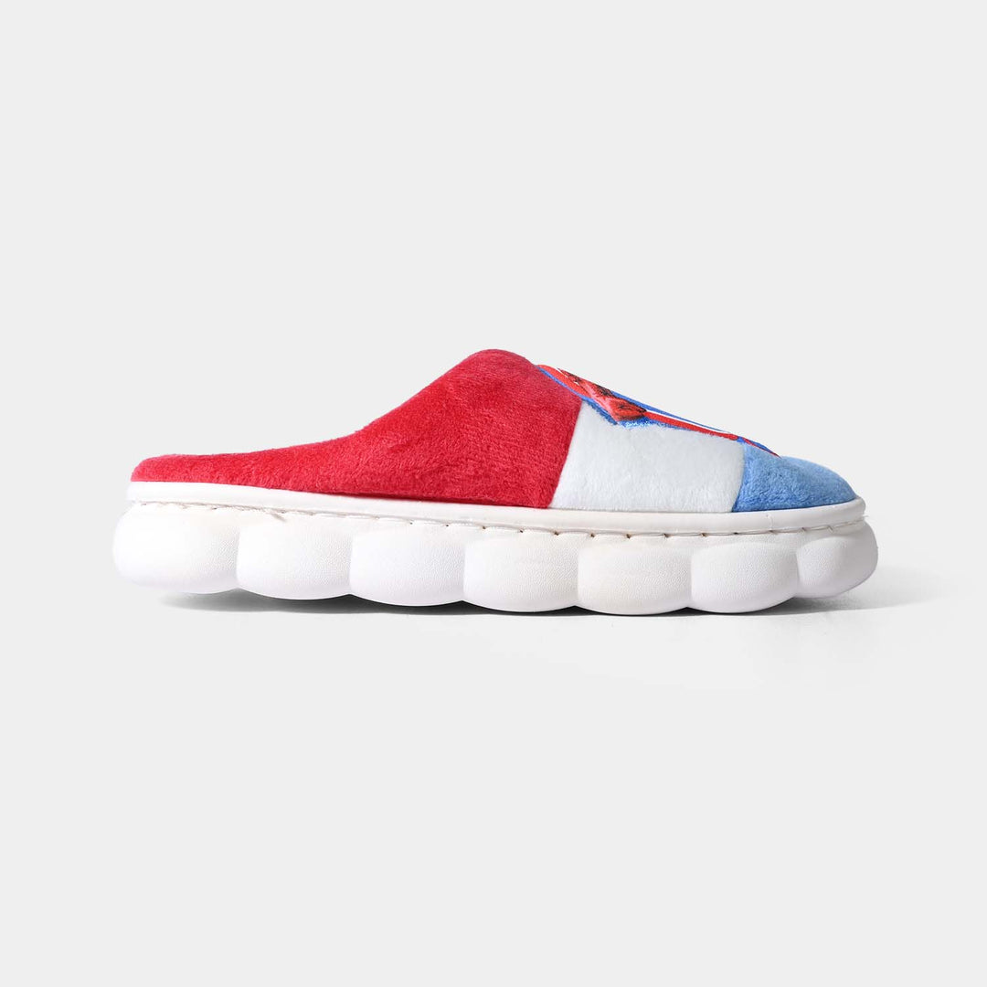 Boys Slipper Fur HH-002-Red
