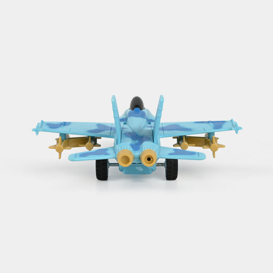 Die Cast Fighter Plane Friction Toy