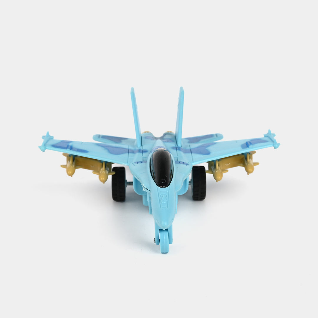 Die Cast Fighter Plane Friction Toy