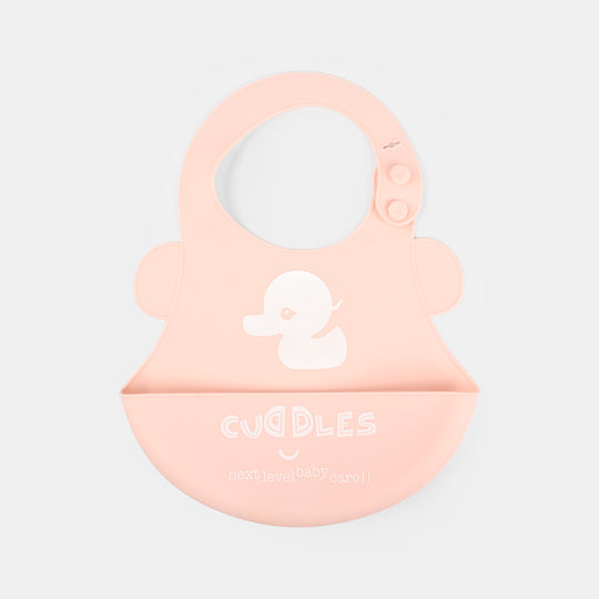 Fold & Go Cuddles Silicone Baby Bib