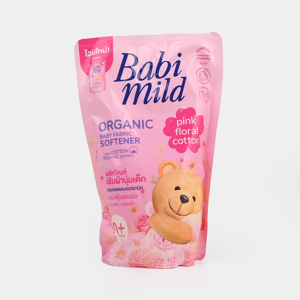 Babi Mild Fabric Softener Pouch Pink Floral 570ML