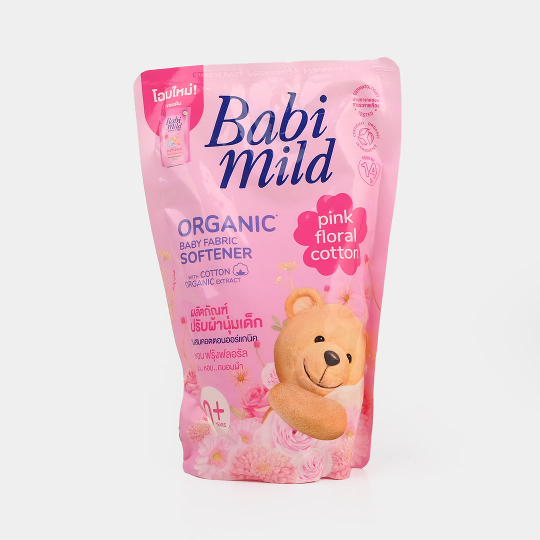 Babi Mild Fabric Softener Pouch Pink Floral 570ML