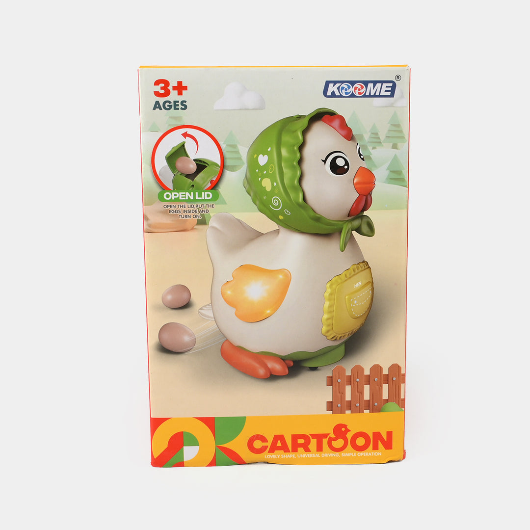 Electric Universal Character Toy with Light & Music