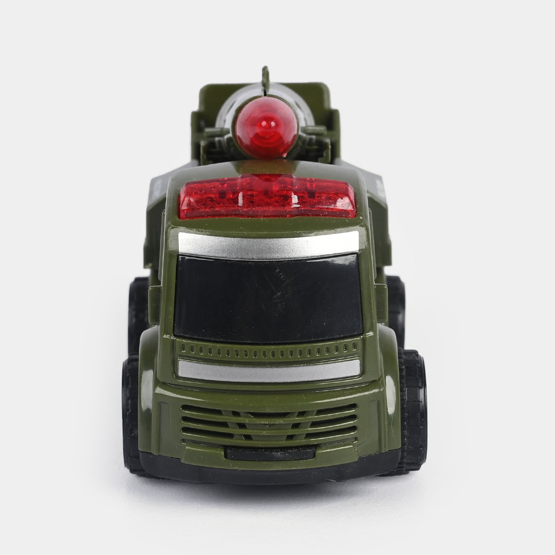 Friction Mini Vehicle Toy For Kids
