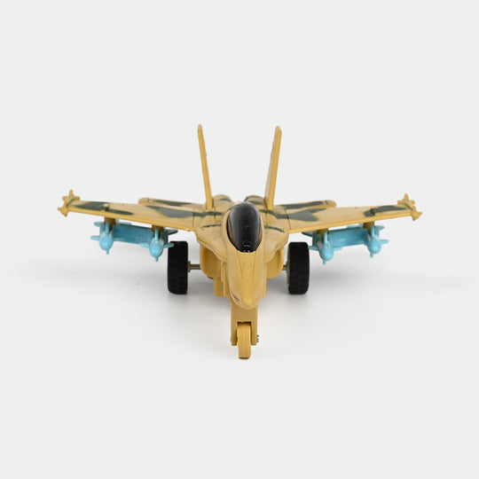 Die Cast Fighter Plane Friction Toy