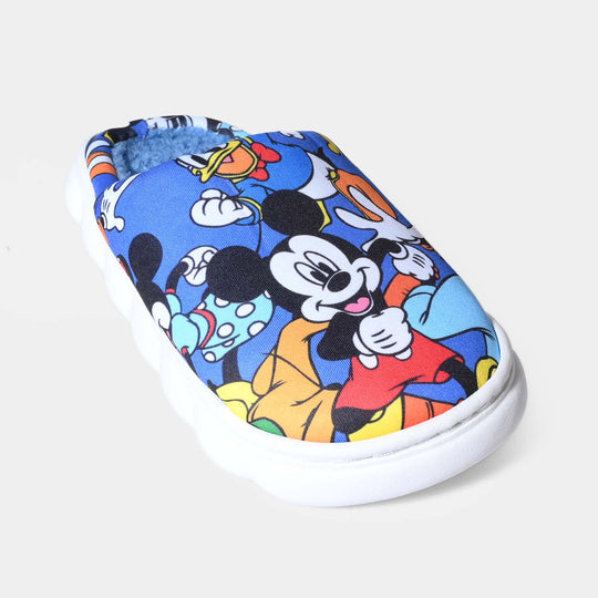 Boys Slipper Fur HH-005-Blue