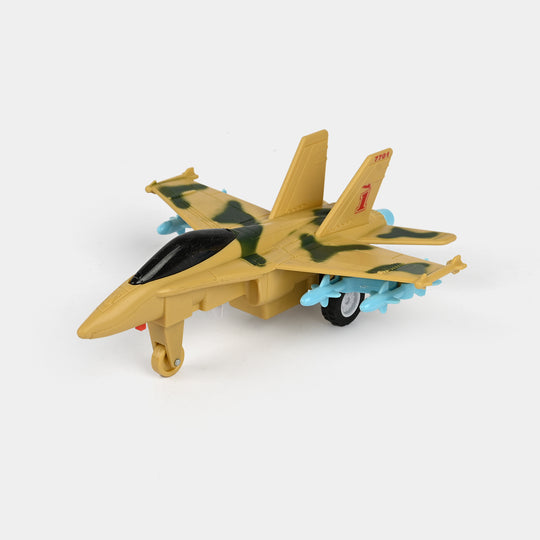 Die Cast Fighter Plane Friction Toy