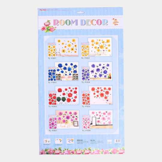 Room Decor Flower Sticker