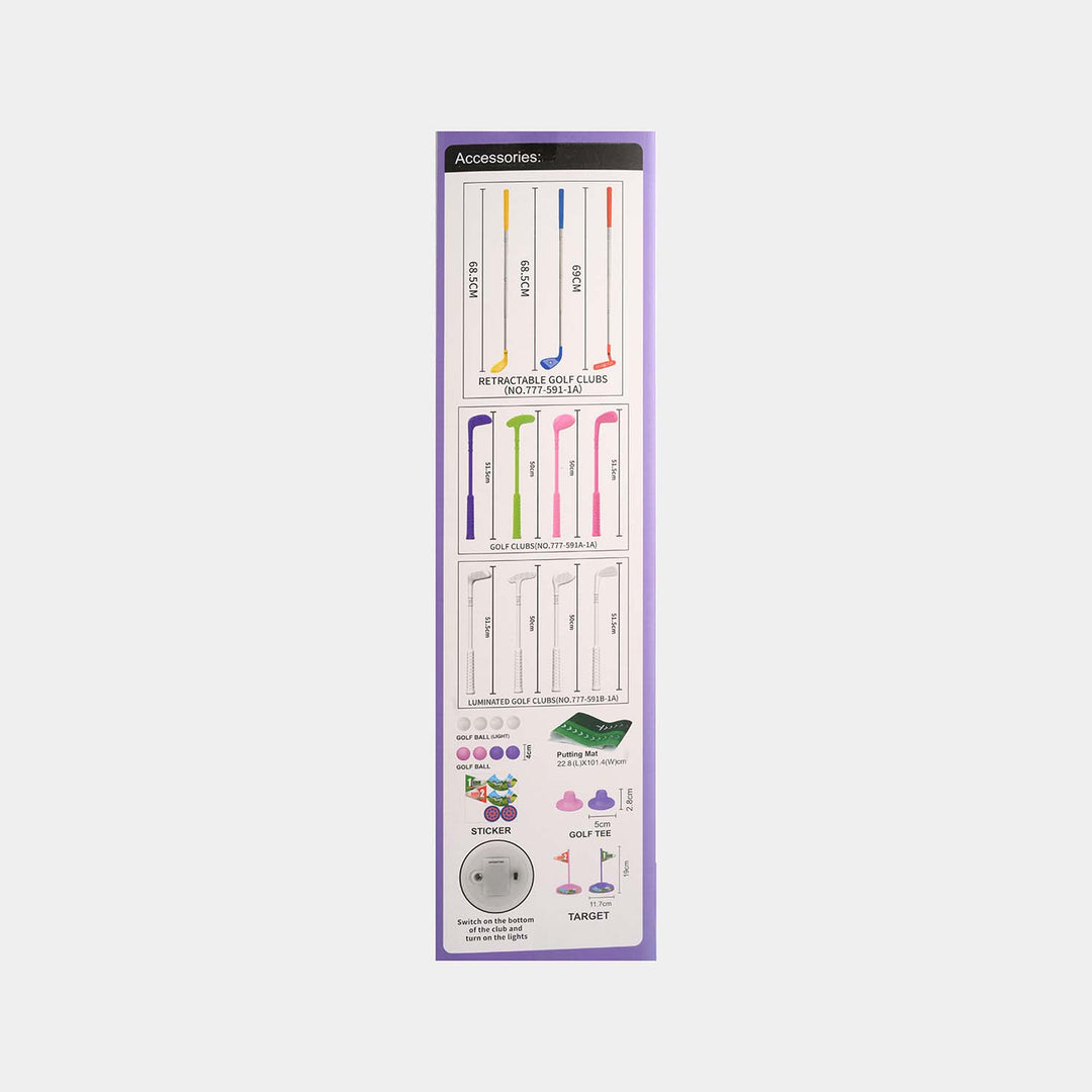 Golf Club Play Set for Kids