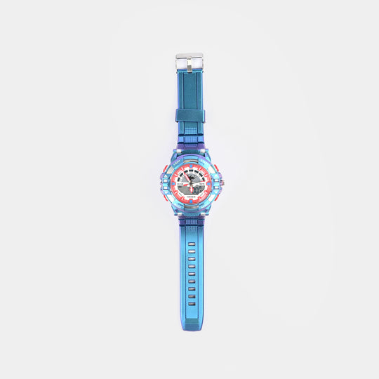 Dual-Display Sports Digital Wrist Watch