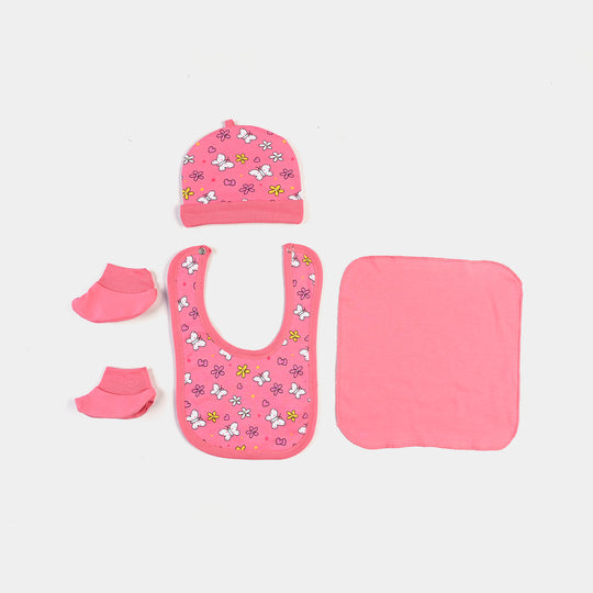 Infant Girls 7 Piece Set Bunny-S.PINK