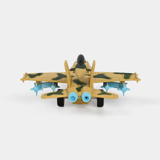 Die Cast Fighter Plane Friction Toy