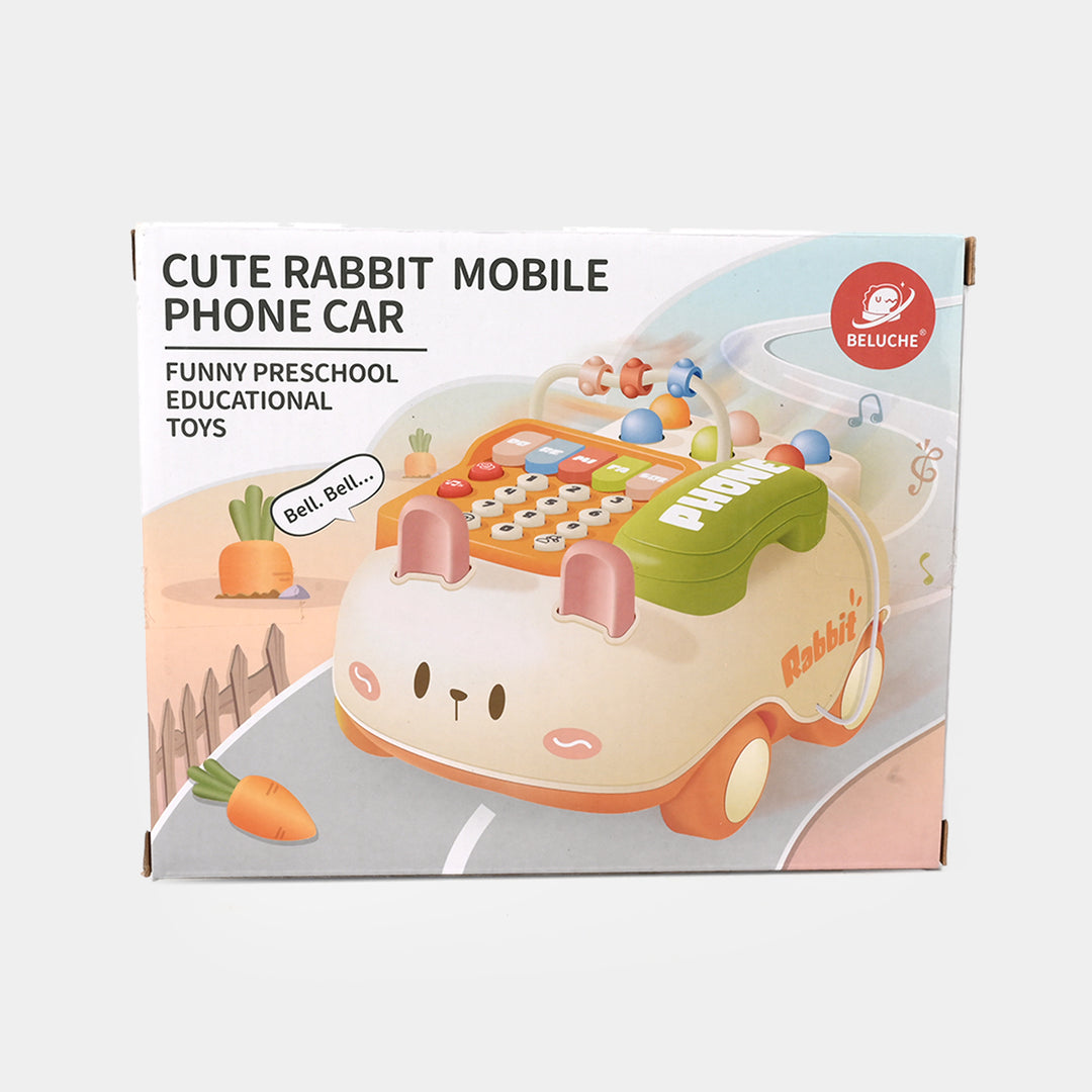 Rabbit Telephone Car For Kids