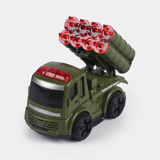 Friction Mini Vehicle Toy For Kids