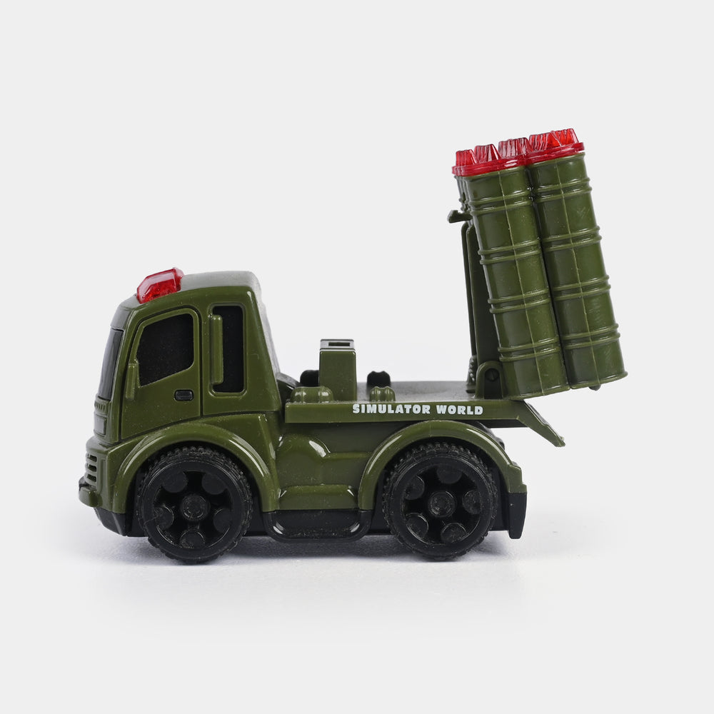 Friction Mini Vehicle Toy For Kids