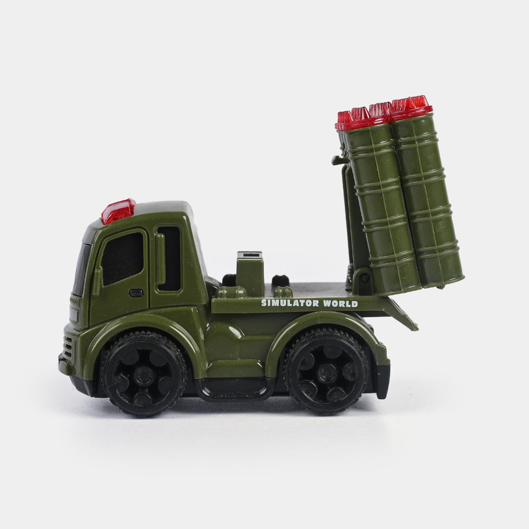 Friction Mini Vehicle Toy For Kids