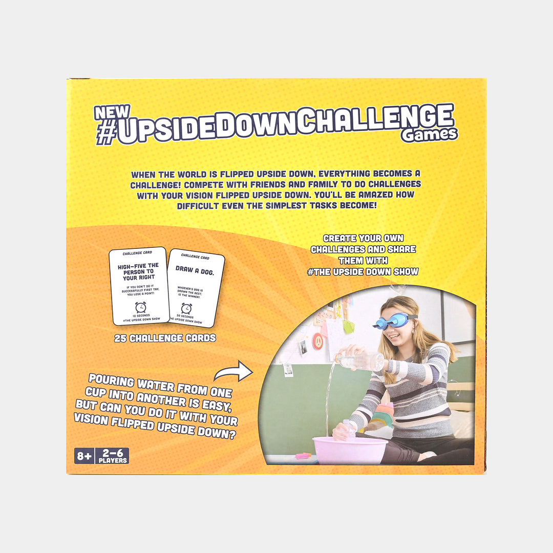 Upside Down Challenge Game For Kids