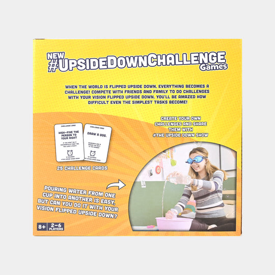 Upside Down Challenge Game For Kids