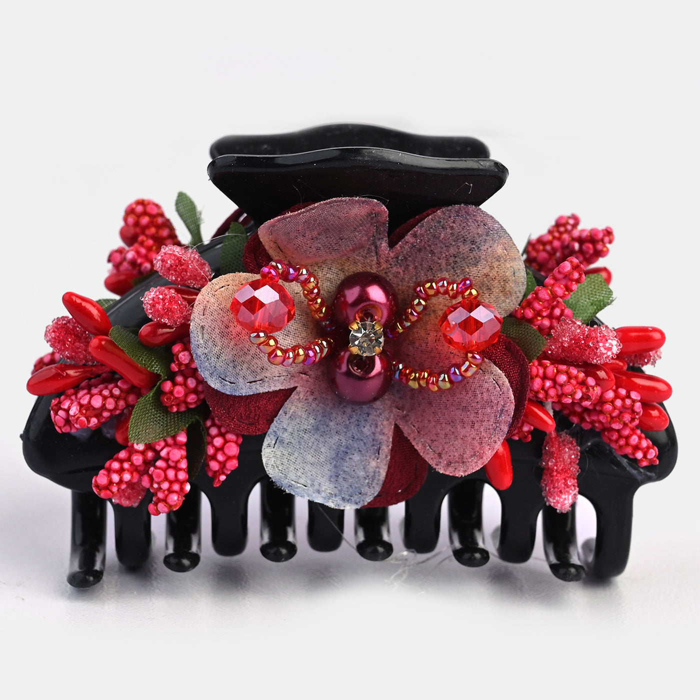 Girls Flower Hair Catcher/Claw Clip