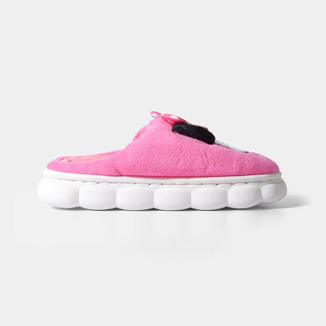 Girls Slipper Fur HH-006-Fuchsia