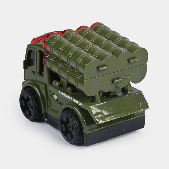 Friction Mini Vehicle Toy For Kids