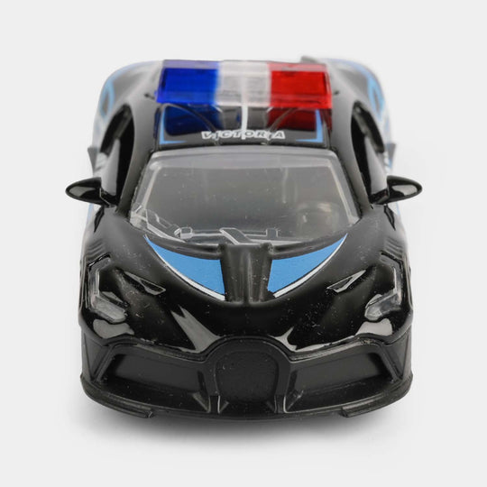 Alloy Die-Cast Police Sports Car Toy