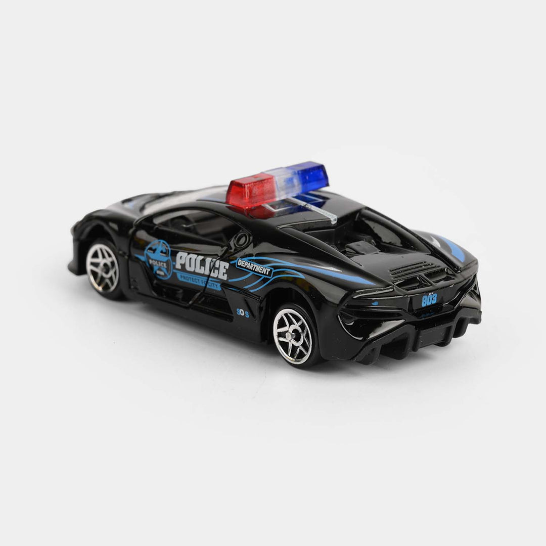 Alloy Die-Cast Police Sports Car Toy