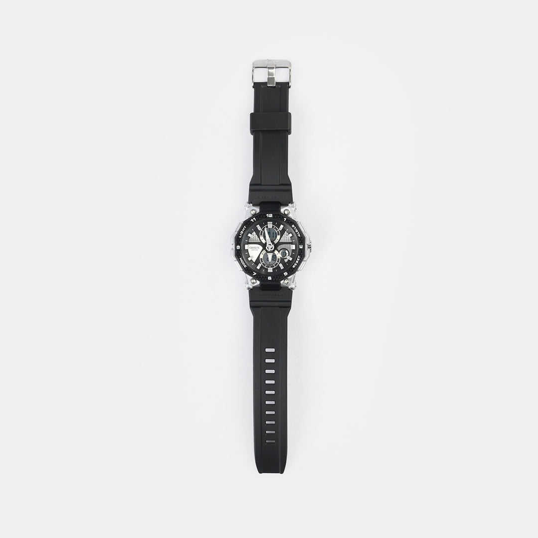 Dual Functionality Sports Digital Wrist Watch