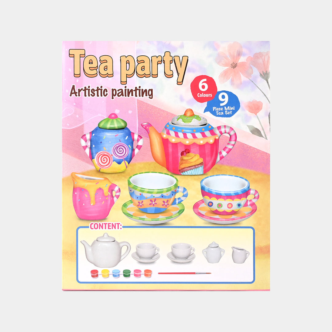 DIY Tea Painting Set for Kids