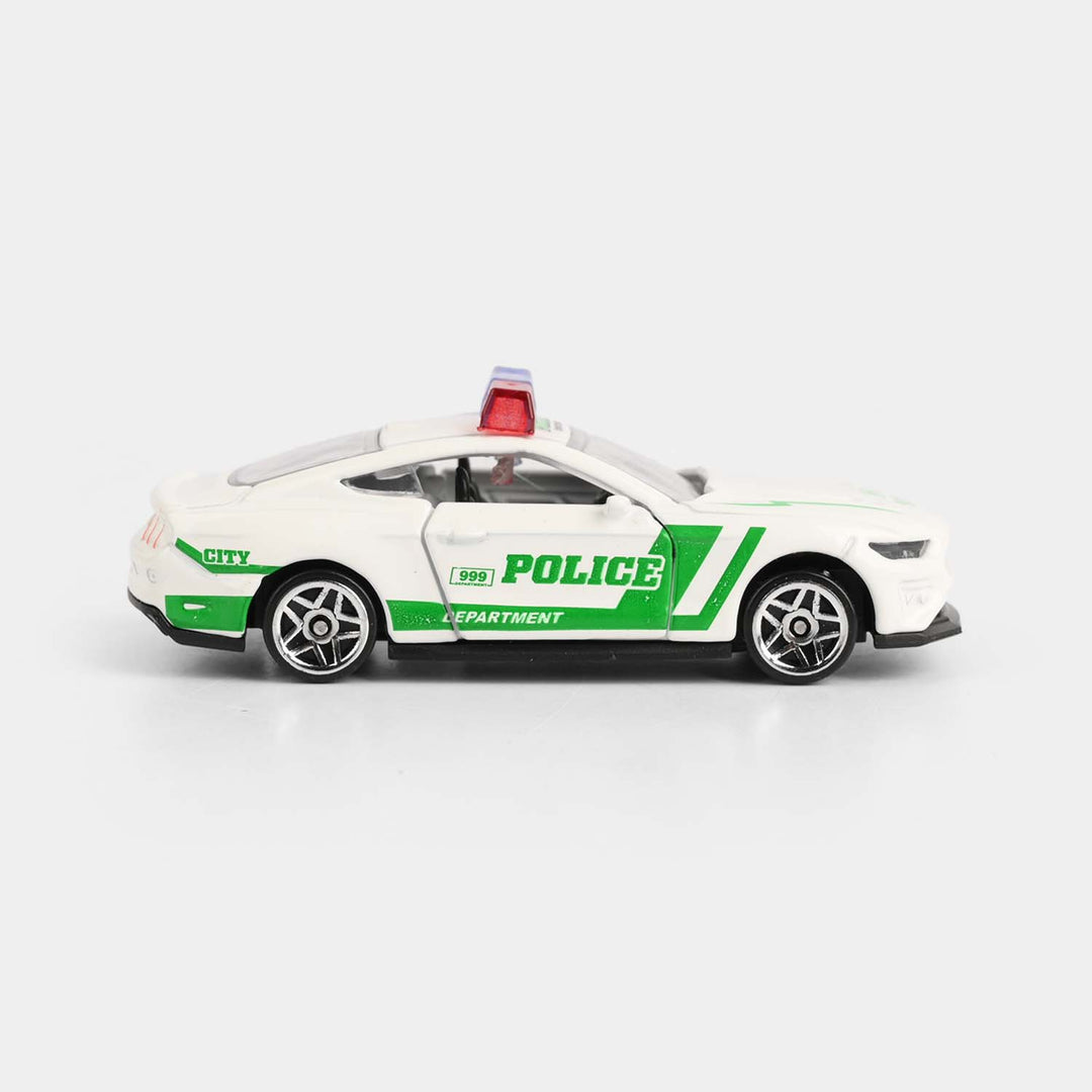 Alloy Die-Cast Police Sports Car Toy