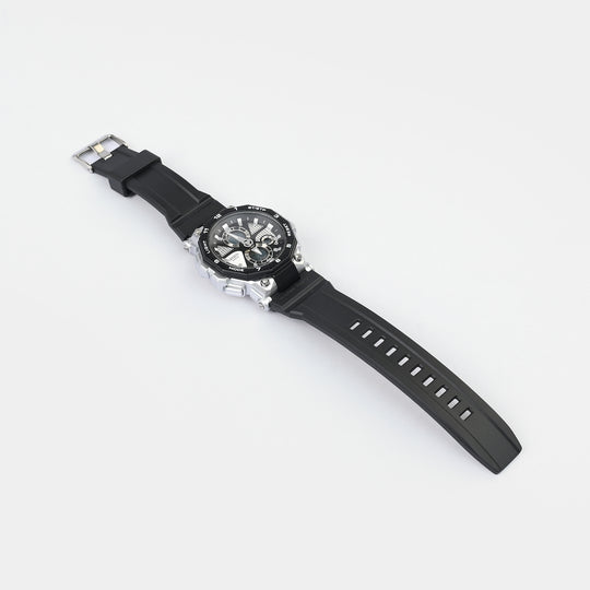 Dual Functionality Sports Digital Wrist Watch