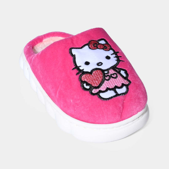 Girls Slipper Fur HH-003-Fuchsia